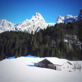 Con le ciàspole a Malga Civertaghe