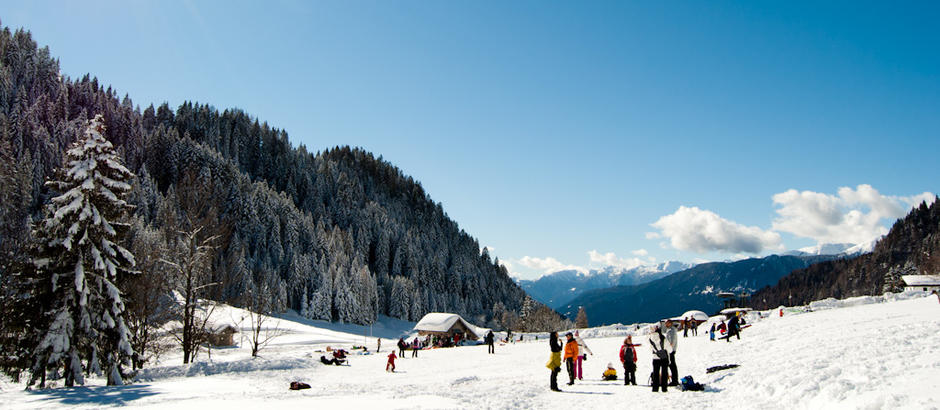 Famiglie sulle piste