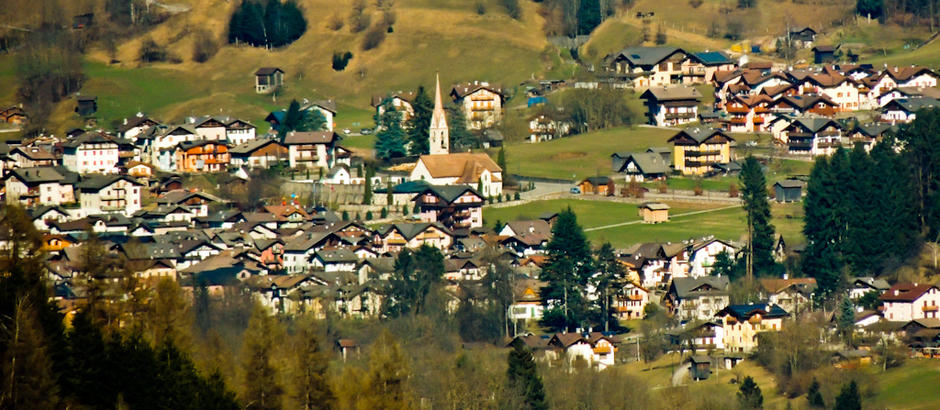 Transacqua vista da San Silvestro